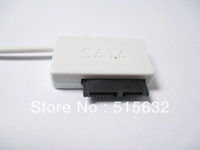 NEW USB 2.0 Cable to SATA 2nd HDD caddy DVD CD ROM SATA CABLE