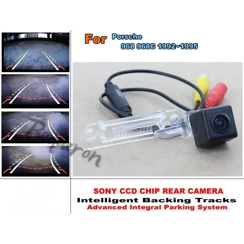 

For Porsche 968 968C 1992~1995 Car Intelligent Parking Tracks Camera / HD Back up Dynamic Tragectory Camera / Rear View Camera