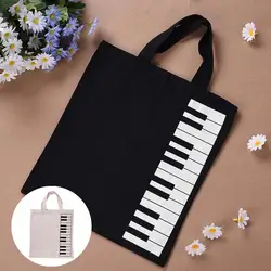 Portable Cotton and Linen Music Score Bag Keyboard Pattern Musical Bags Musical Instruments Appliance Bag Musical Bags Drop Ship