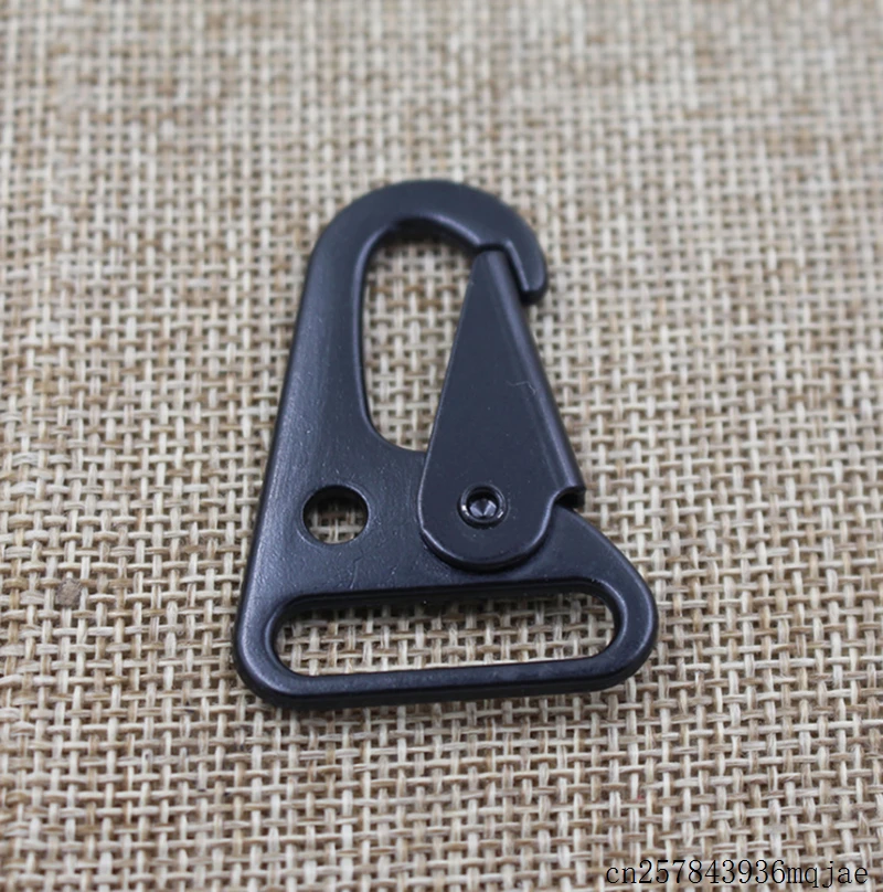 200pcs Sling Clips Nickle Bronze Buckles Spring Gate Snap Olecranon Hook Webbing Strap 25mm 1