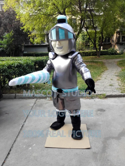 

knight mascot lanceer trojan costume custom fancy dress anime cosplay cartoon character carnival costume mascotte 41315