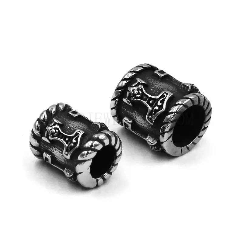 Classic Myth Thor Hammer Pendant Stainless Steel Punk Celtic Knot Norse Viking Amulet Biker Men Lovers Jewelry SWP0456