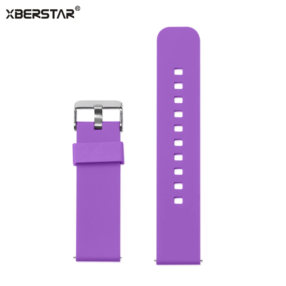 Sports Silicone Watchbands for Pebble Time/Time Steel/Cookoo2 Smart Watch Strap for Samsung Galax Gear SM-R380,SM-R381,SM-R382