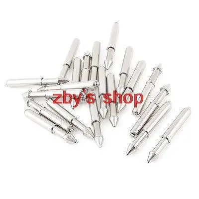 

20 x GP-2 5.2mm Dia 44mm Long Spherical Radius Tip Spring PCB Test Probes Pin