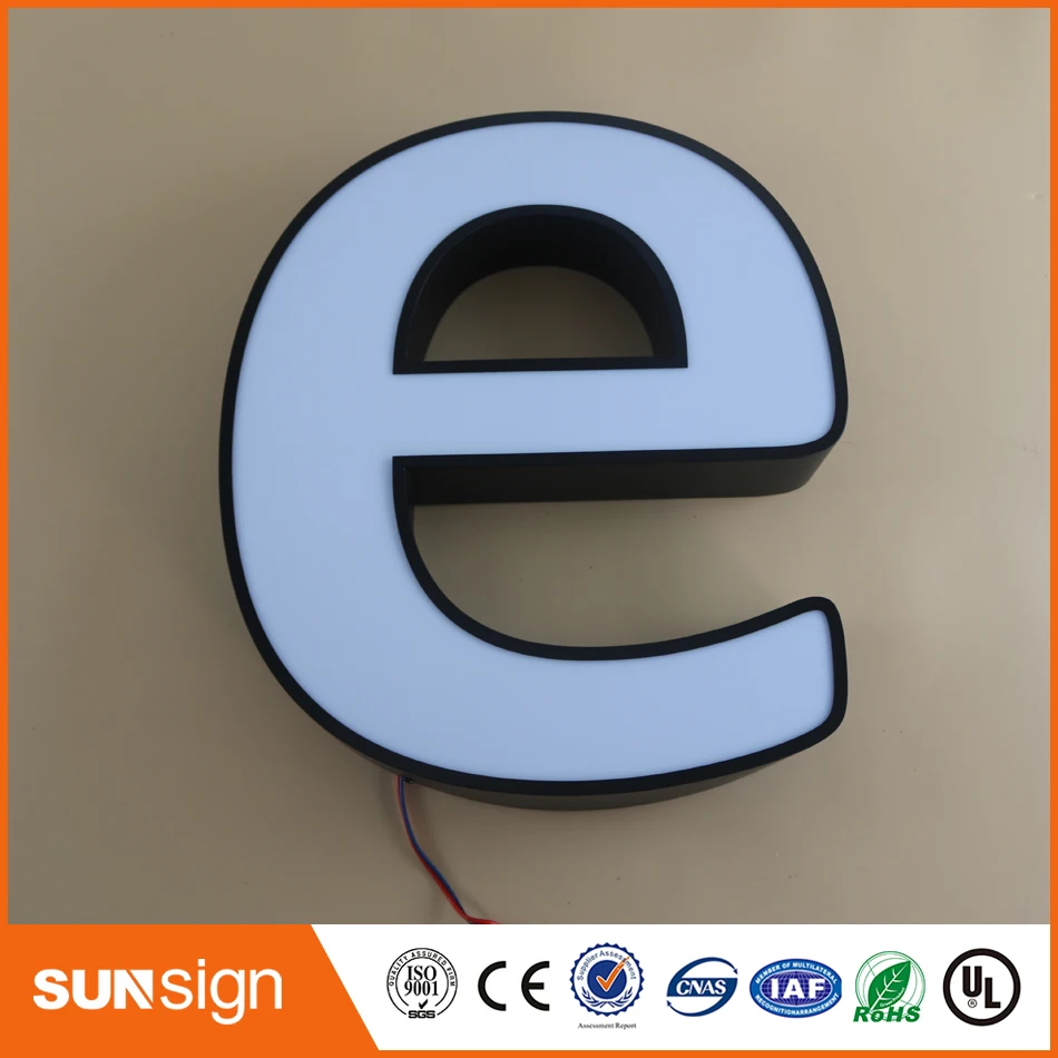 Aangepaste 3D Led Letters Reclame Teken Voor Winkel