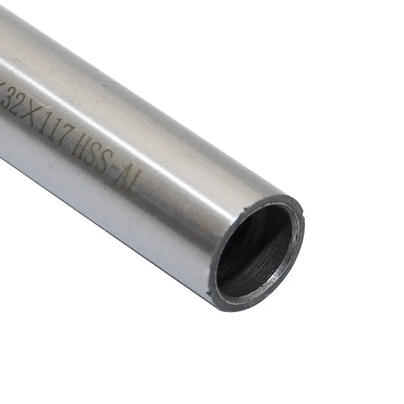 1 cái Morse Côn Shank Nhà Máy Cuối Cùng 16 mét HSS-AL 3 Flute Cao Độ Cứng Phay Cutter Công Cụ