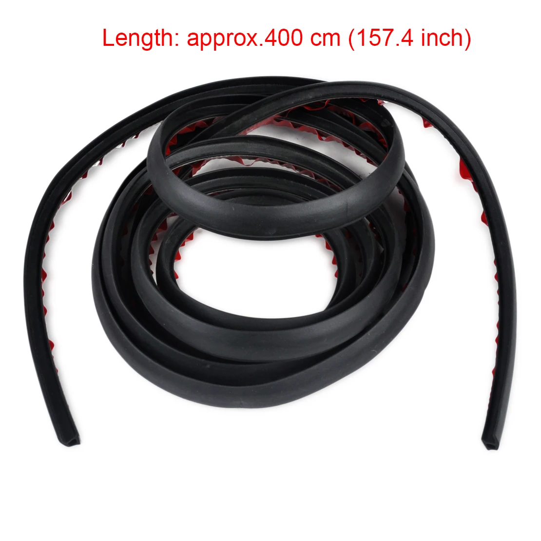 DWCX Car Big P Type Rubber Seal Weather Strip Hollow Door Edge Moulding Trim for VW Golf Mercedes-Benz Audi BMW Mazda Hyundai