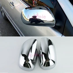 Chrome Car Styling Door Mirror Cover Overlay 2005 2006 2007 2008 2009 2010 2011 2012 For Toyota Yaris Accessories