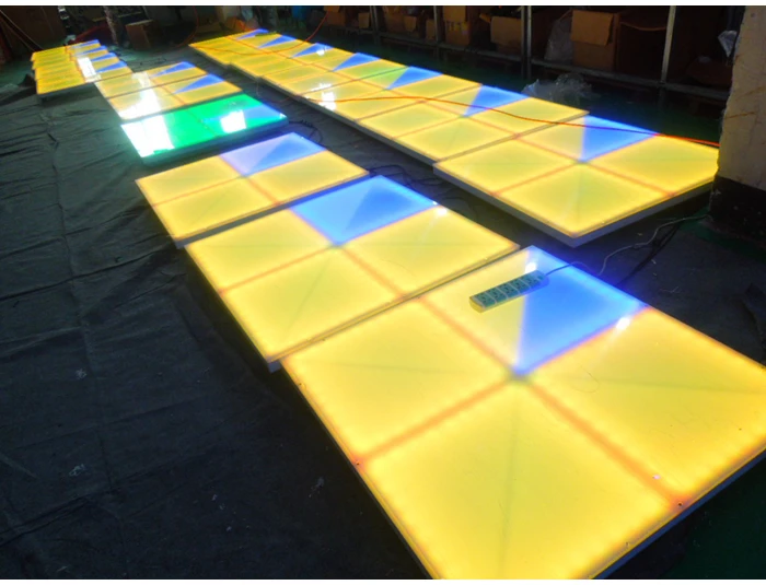 432 x 10mm(R144, G144, B144) Led Dance Floor Dancing Panel for DJ Party Events Catwalk Shows Stage Video Game Bar Disco Wedding