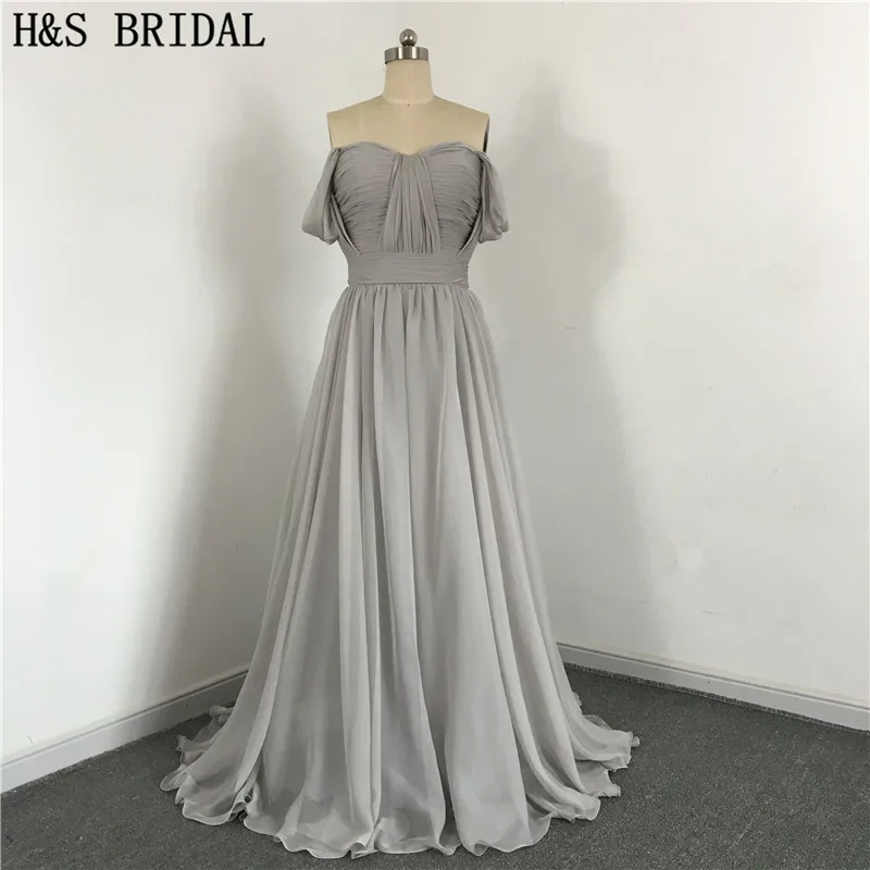 2017 A-Line Sweetheart robe de soiree Empire Prom Chiffon Wedding party Dresses vestido de festa elegant Bridesmaid Dresses