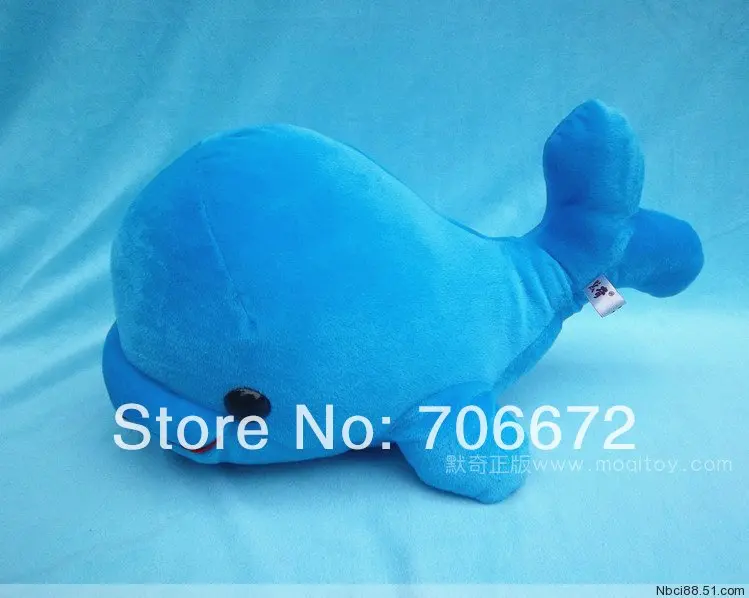 plush high quality blue whale toy doll gift about 29cm t8872