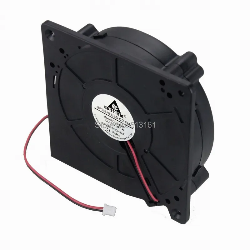 10 Pieces 12032 Ball DC Cooler Blower Fan 120x120X32mm Centrifugal 24V Fans For PC Computer