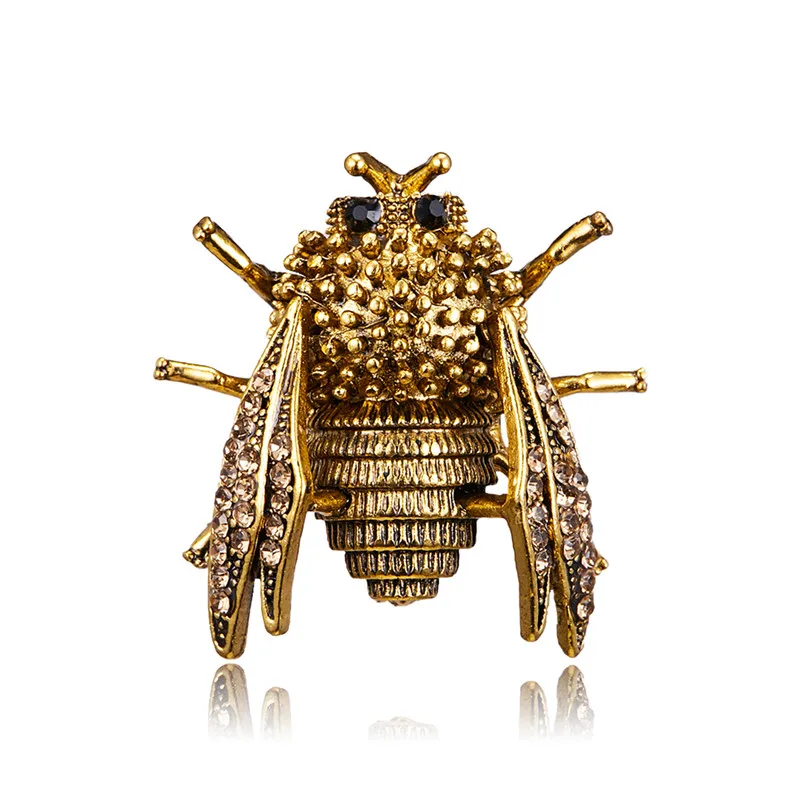 Fashion New Animal Scorpion Brooches for Women Insect Beetle Crab Snake Dog Brooch Pin Wedding Bride Jewelry Women Party Gifts