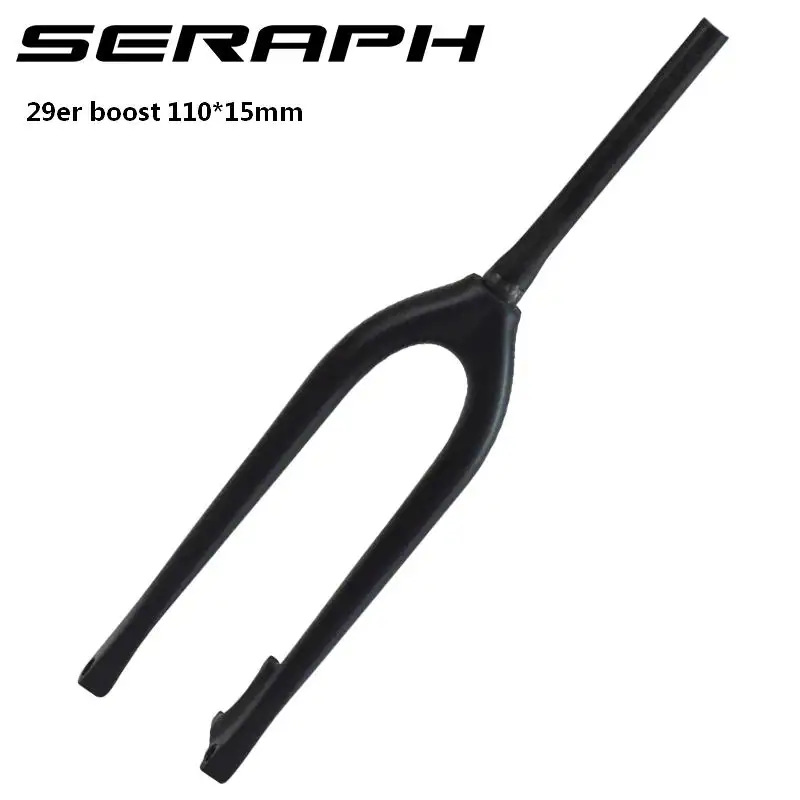 Seraph-Mountain Bicycle Fork, Boost MTB Fork, 29er fork, 110x15mm, 1-1/8 to 1-1/2 Disc Brake, 160mm for FM299 Frame, Latest