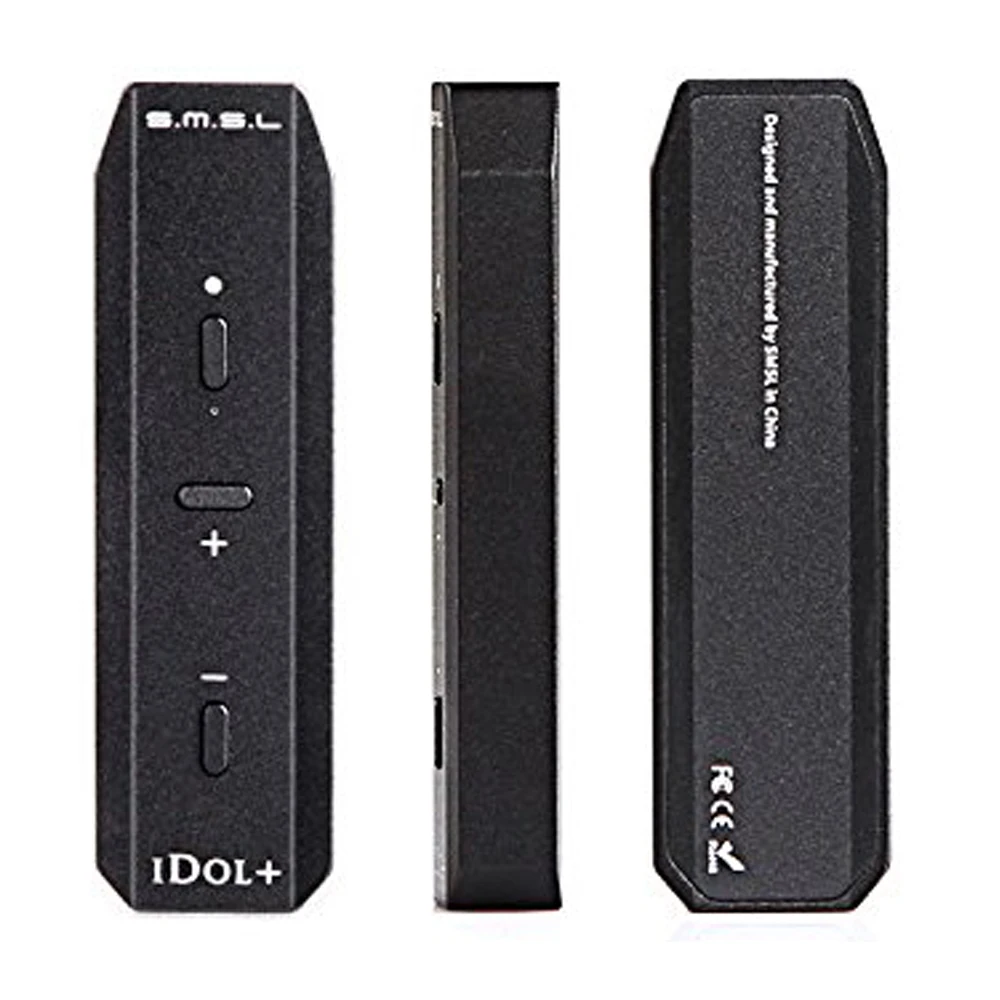 SMSL איידול + מיני אוזניות מגבר USB אודיו נייד DAC אודיו MAX97220A מתאים עבור רוב אוזניות מיקרו USB 24bit/ 192 khz