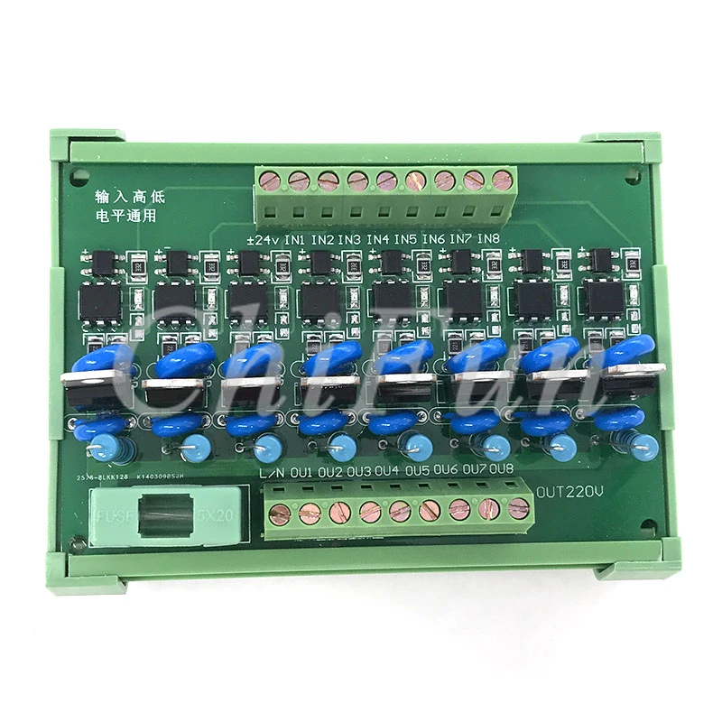 8 way thyristor module 220V PLC amplifier board