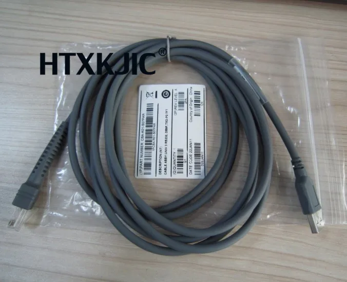 

CBA-U01-S07ZAR New Brand USB A male to RJ45 LS2208 Cable for Symbol Barcode Scanner LS1203 LS2208 LS4208 HTXKJIC