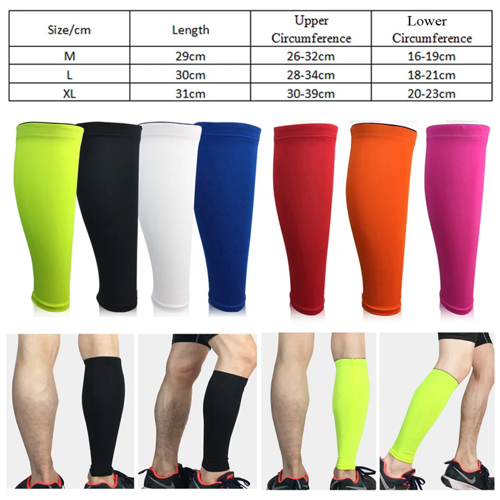 Chaussettes de Sport, protection de course à pression, Support de jambe inférieur, SPSLF0008