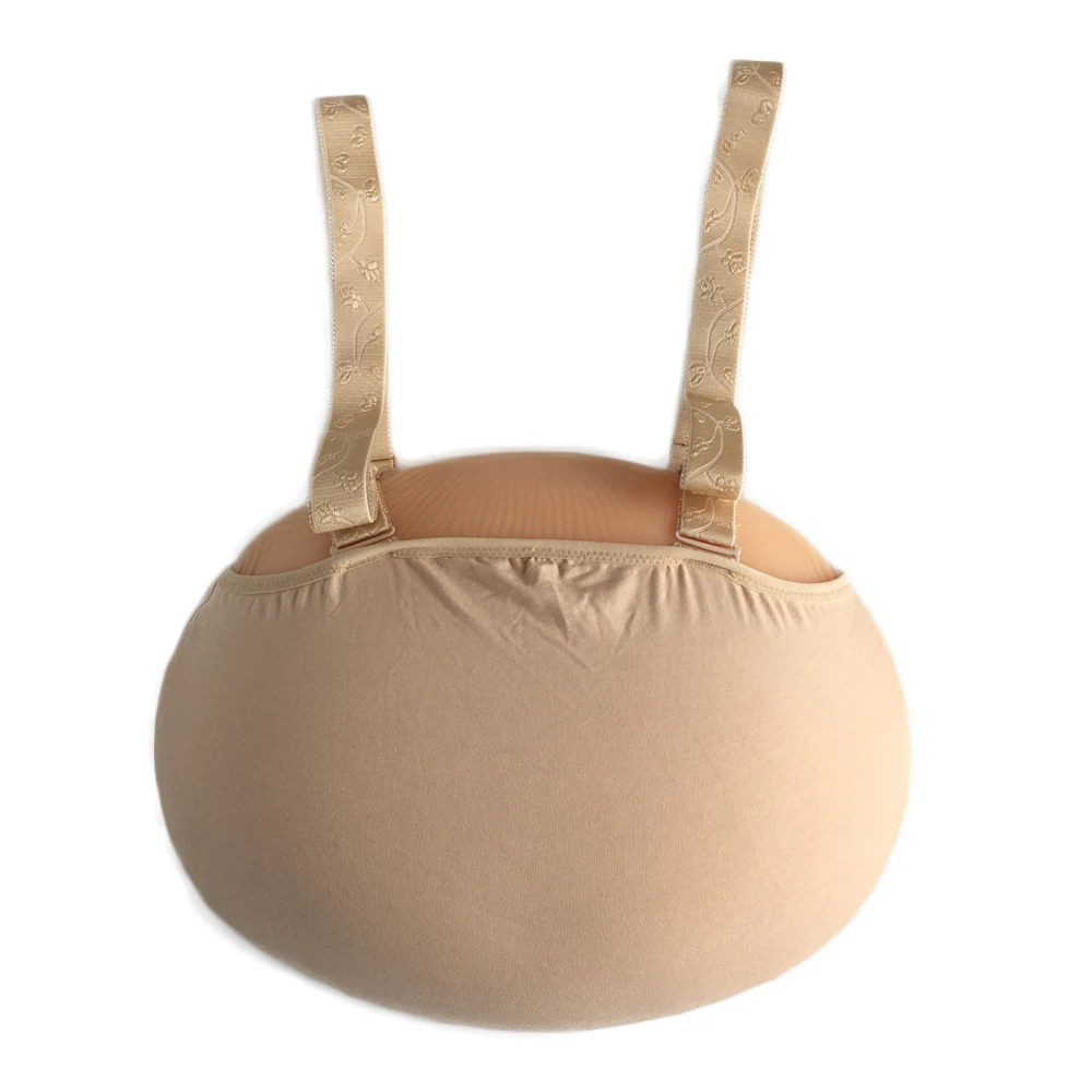 

3000g big 8~10 months fake pregnant silicone tummy belly realistic soft