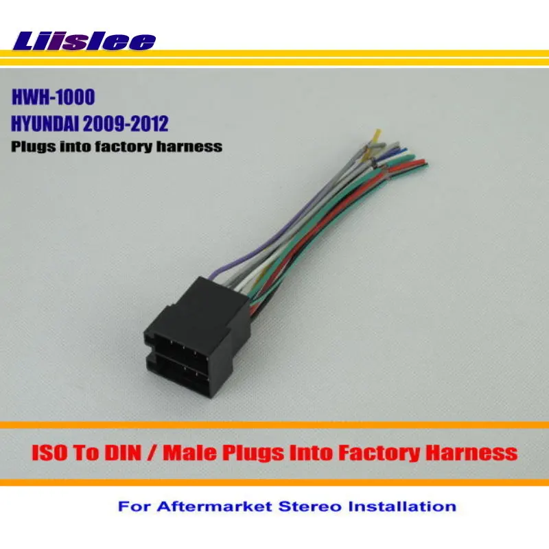 

For KIA Amanti Borrego Forte Optima Rio Car Radio Harness Cable Adapter Plug Into Factory Installation Kits