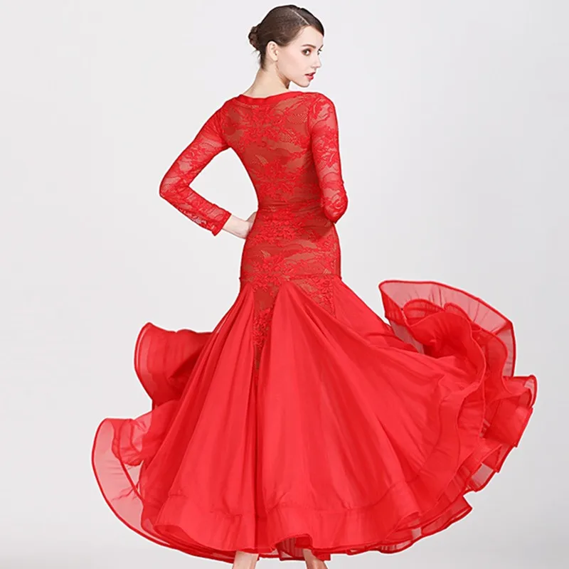 Ballsaal kleid stanard frauen ballroom dance kleider Spanisch kleid fringe ballroom praxis tragen schaukel flamenco kleid kostüme