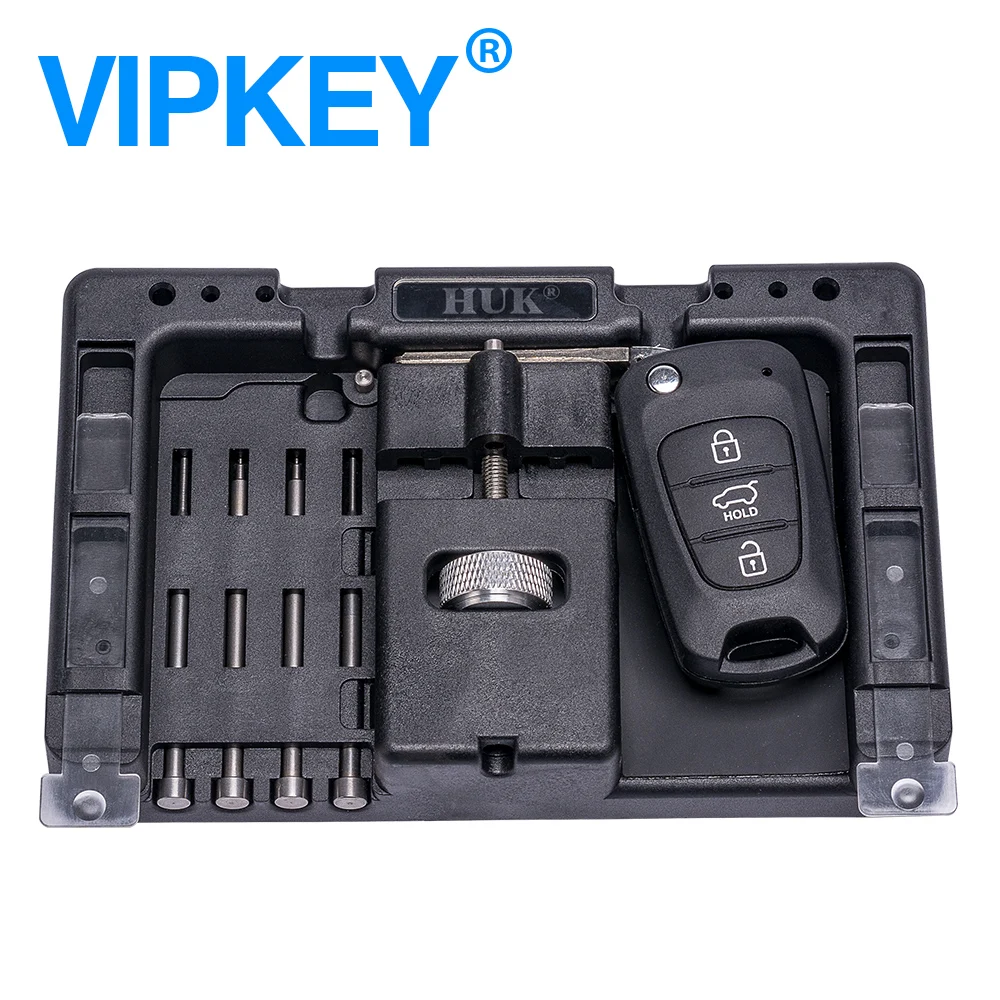 HUK  Key Fixing Tool Flip Key Vice of Flip-key Pin Remover for Locksmith Tool