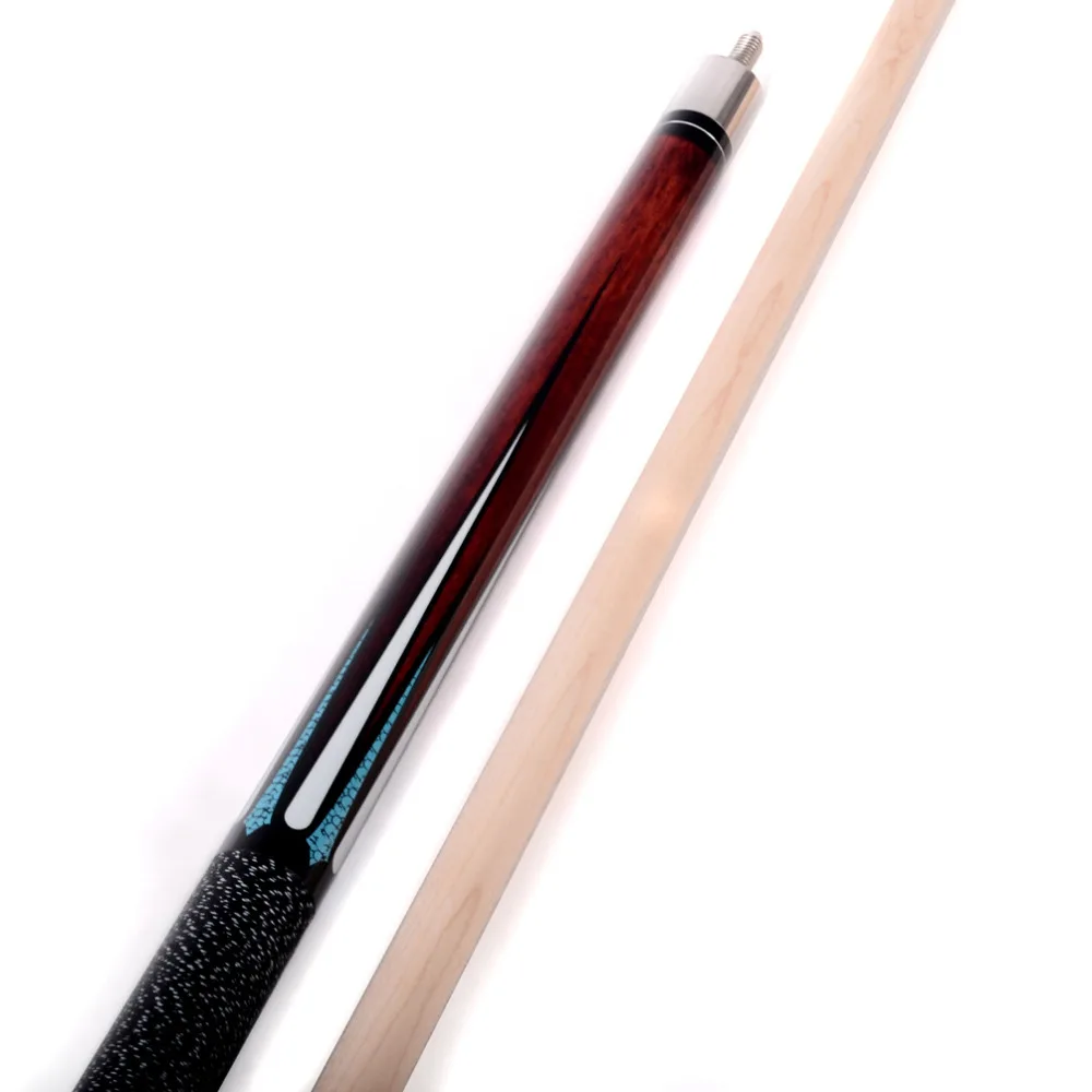 CUESOUL Full Canadian Maple Wood  Pool Cue with 13mm Cue Tip With Cur Joint Protector and Cue Towel