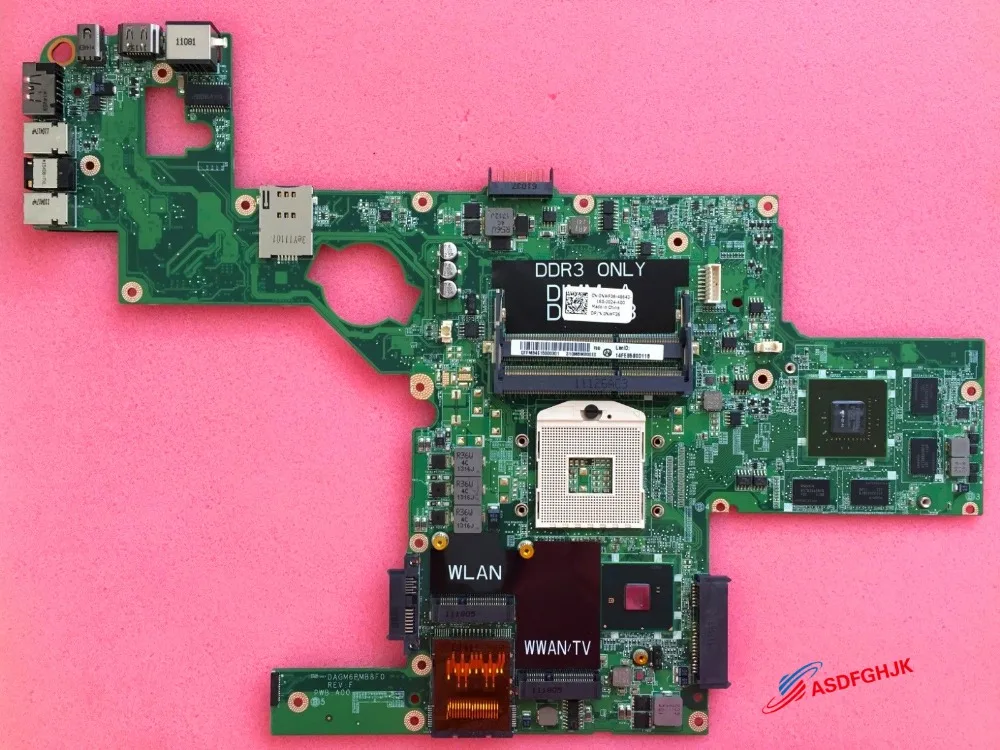 

Original FOR Dell FOR XPS 15 L501X Laptop Motherboard CN-0NWF36 0NWF36 NWF36 DAGM6BMB8F0 100% TESED OK