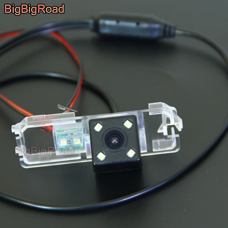

BigBigRoad For Volkswagen Scirocco / SEAT Ibiza Leon Alhambra Altea Car Rear View Backup Camera Waterproof CCD Parking Camera