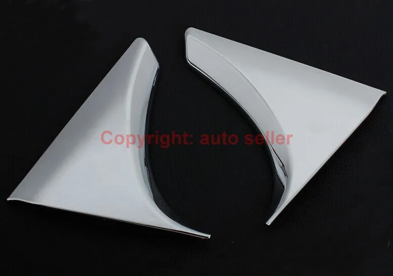 

For Nissan Qashqai 2014 2015 2016 ABS Chrome Rear Window around cover trim Car Accessories Stickers W4