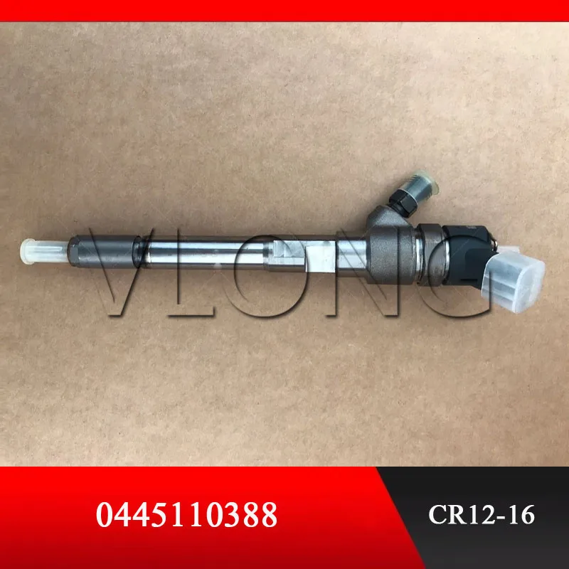 Genuine New Huatai 1.5L 4CYL Automobile Common Rail Diesel Fuel Injector 0445110388 0445110253 0445110254 0445110726 33800-27800