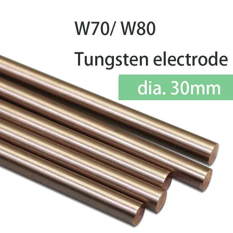 dia.30mm length 200mm W70/W80 Tungsten Copper rod