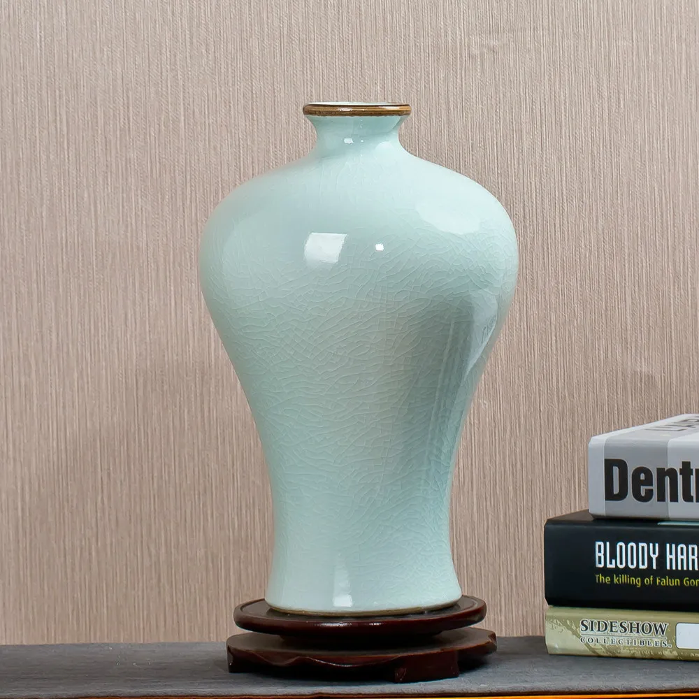 

Jingdezhen Ceramics Archaize Kln Piece Of White Vase Ceramic Classical Household Adornment Handicraft Furnishing Articles