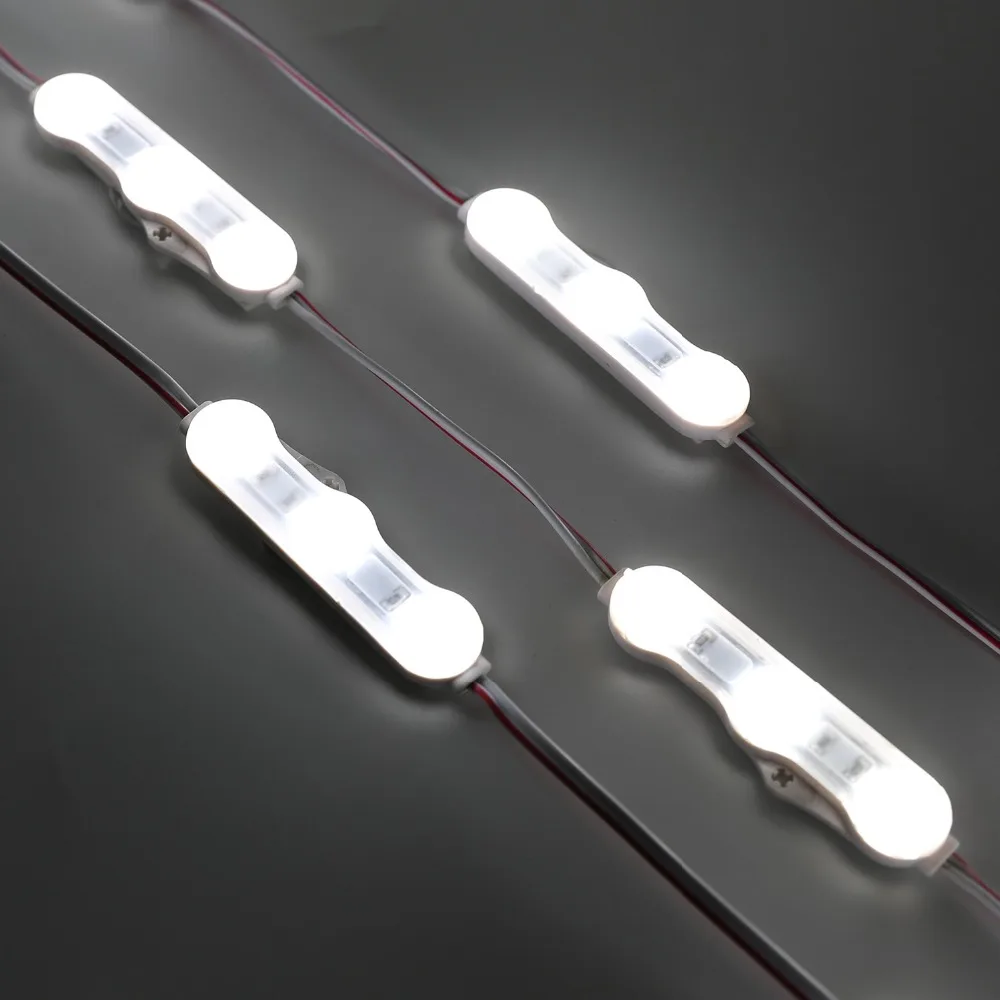 40pcs Led Module for Signs 1.5W Injection Module Led pvc abs DC12V UL Listed White 2835 SMD Waterproof  signal channels Letter