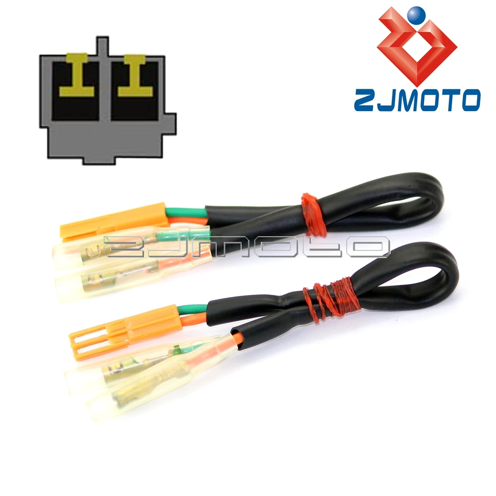 4x Motorcycle Rear Indicator Adaptor Leads Connector Leads For Honda CBR600RR CBR1000RR CTX700 NC700 CBR500R CBR650 - Image 5