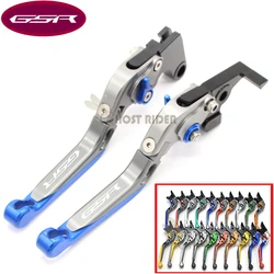 For GSXR GSX-R 600 750 1000 K1 K2 K3 K4 K5 K6 K7 K8 K9 Motorcycle Accessories CNC Adjustable Folding Brake Clutch Levers