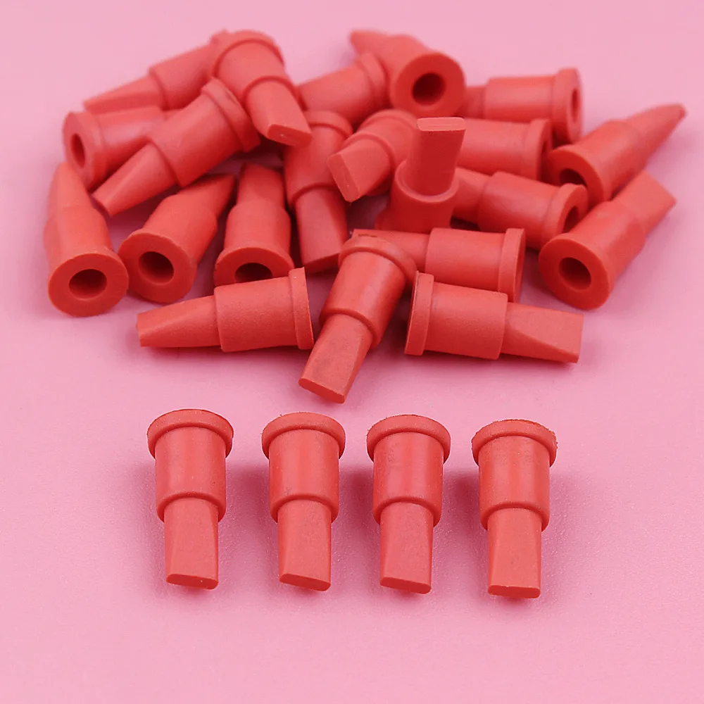 25pcs/lot Fuel Oil Tank Vent Duck Bill For Stihl MS180 MS170 018 017 MS 180 170 Chainsaw Replace Spare Tool Part