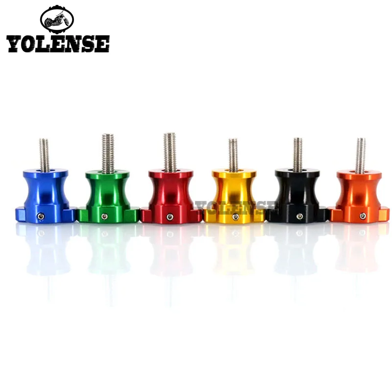 Motorcycle CNC Frame Stands 8MM Screws sliders Swingarm Spools Slider For BANDIT GSF 1250S 1250 1200 250 400 650 GSX650F