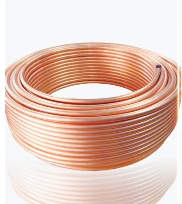 5MM*0.5mm  Length 2m Red Copper Pipe tube Capillary Tube Fridge And Air Conditioning For Refrigeration