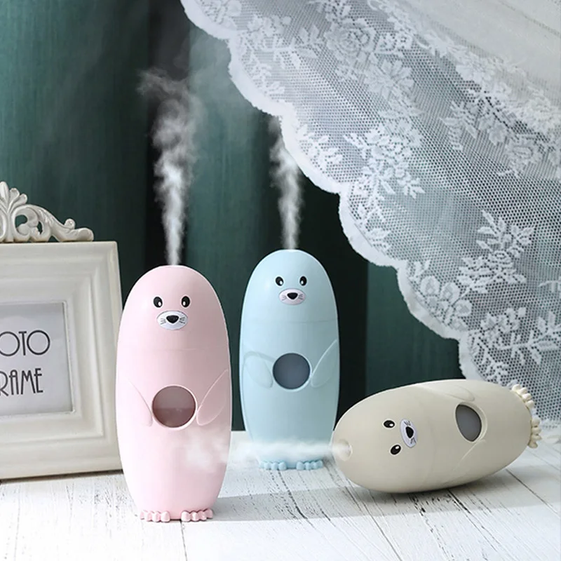 New 300ml Seal Humidifier Mini USB Air Purifier Aromatherapy Essential Oil Diffuser LED Night Light Car air freshener Fogger