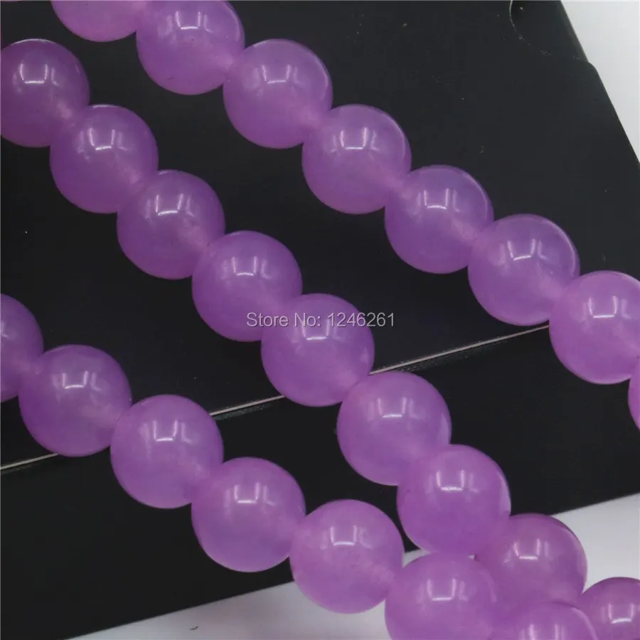 4mm 6mm 8mm 10mm 12mm 14mm Wholesale Purple Alexandrite Crafts Loose DIY Round Beads Stone Women Jewelry Making Gifts Christmas