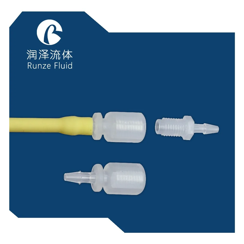 Female Thread to Barbed End Silicone Hose Joint Connector