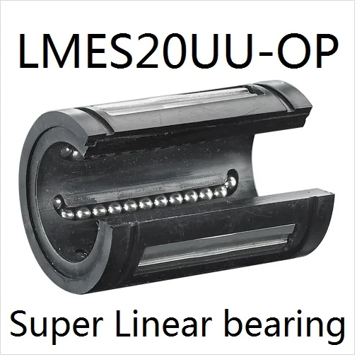 50pcs/lot LMES20UU-OP Super linear bearings Open type super linear bushing  Self aligning cnc guide