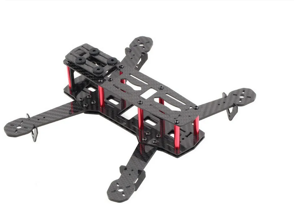 

Mini QAV250 QAV 4 Axis 250/280mm Fiber CCD Camera FPV Quadcopter Frame Kit