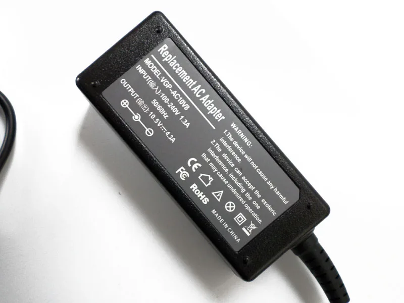 AC Adapter Laptop Charger For Sony Vaio Pro SVP13213CGB SVP13213CXB SVP13215PXB SVP1321BPXR 10.5V 4.3A 45W Power Supply Cord