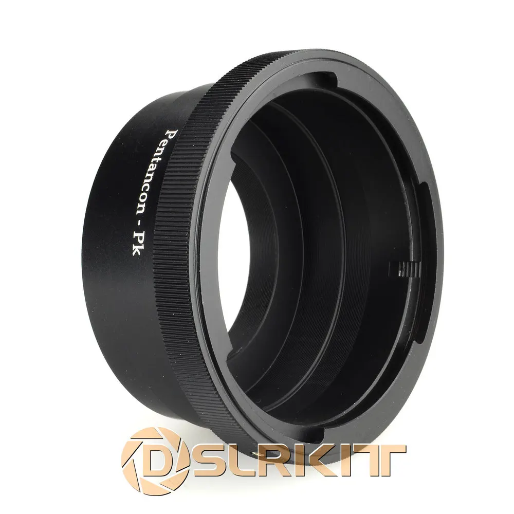 Lens Mount Adapter Ring for Pentacon 6/Kiev 60 Lens and Pentax PK K Mount Adapter K5,K5II,K7,Kx,Kr,Pentax Q