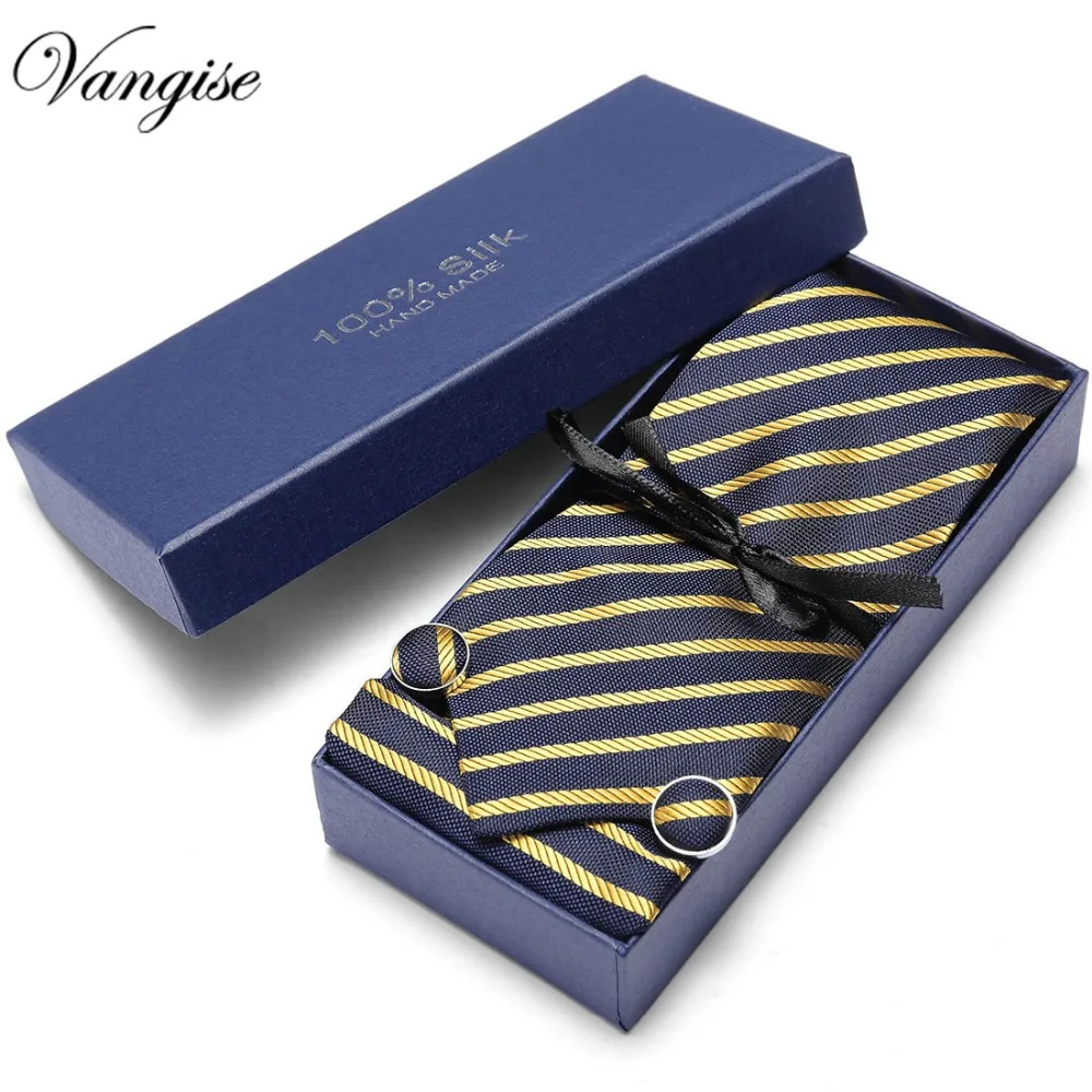 Confezione regalo 2022 nuovo 7.5cm Mens Tie Silk Vangise 35 colori cravatte Paisley per uomo matrimonio stile Business Set di cravatte Dropshipping