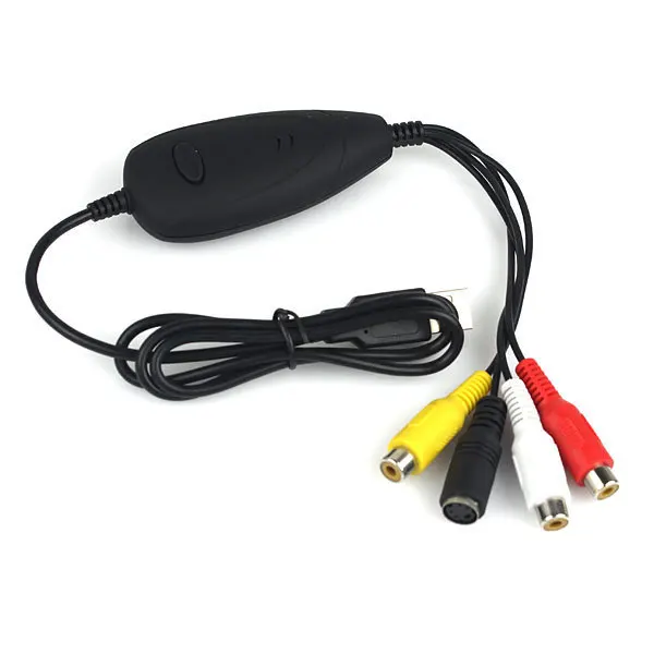 New Ezcap USB 2.0 Video Capture Adapter VHS To DVD For Windows XP Vista 7/8 DVR Card