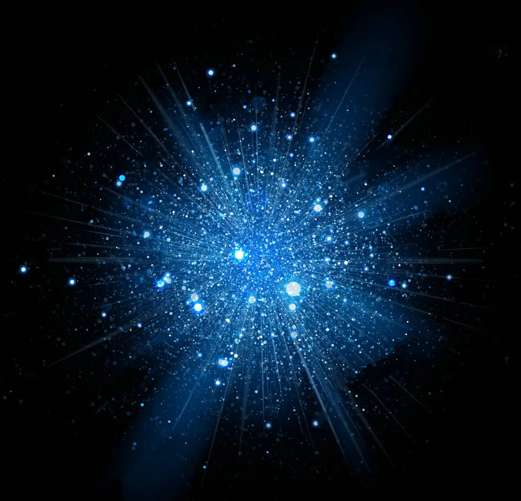 

sparkly Blue Light Glitter Magic Glow Texture Star Light Black backdrops Vinyl cloth Computer print wall background