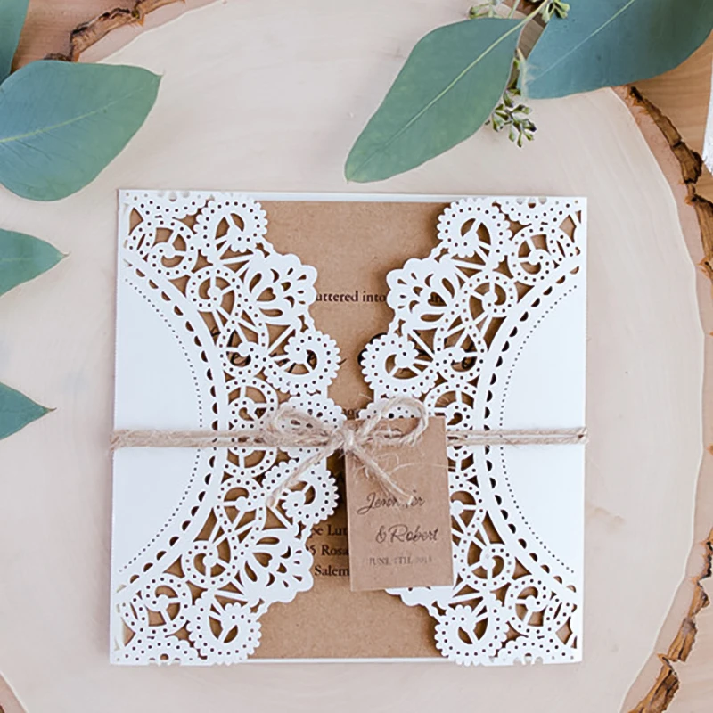 Lace Border Dies for Wedding Invitations Cards Making Metal Cutting Dies New 2023 for Scrapbooking Birthday Greeting Card Cutter